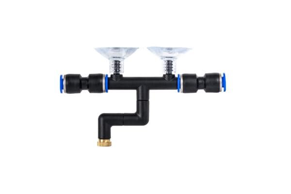 REPTI Zoo 4-Piece Adjustable Fine Misting Spray Nozzle Kit | 360° Rotating Replacement Nozzles for Reptile Terrarium Rainfore