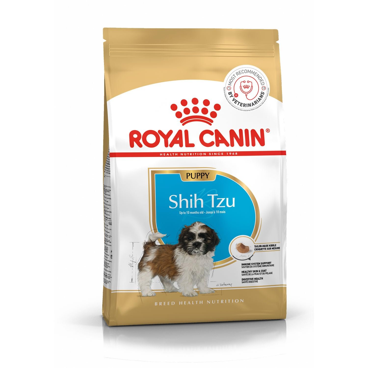 Royal Canin Shih TZU Puppy, Dry Food, 1.5 kg | Supports Healthy Skin, Coat, Digestion and Immune Function