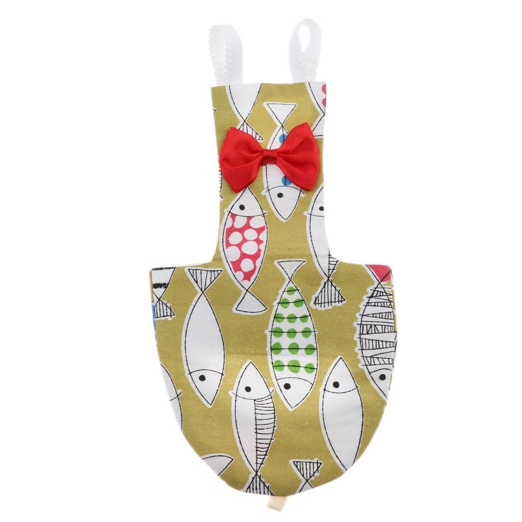 SECRET DESIRE Parrot Diaper Washable Bird Flight Suit Nappy for Small to Large Birds XS
