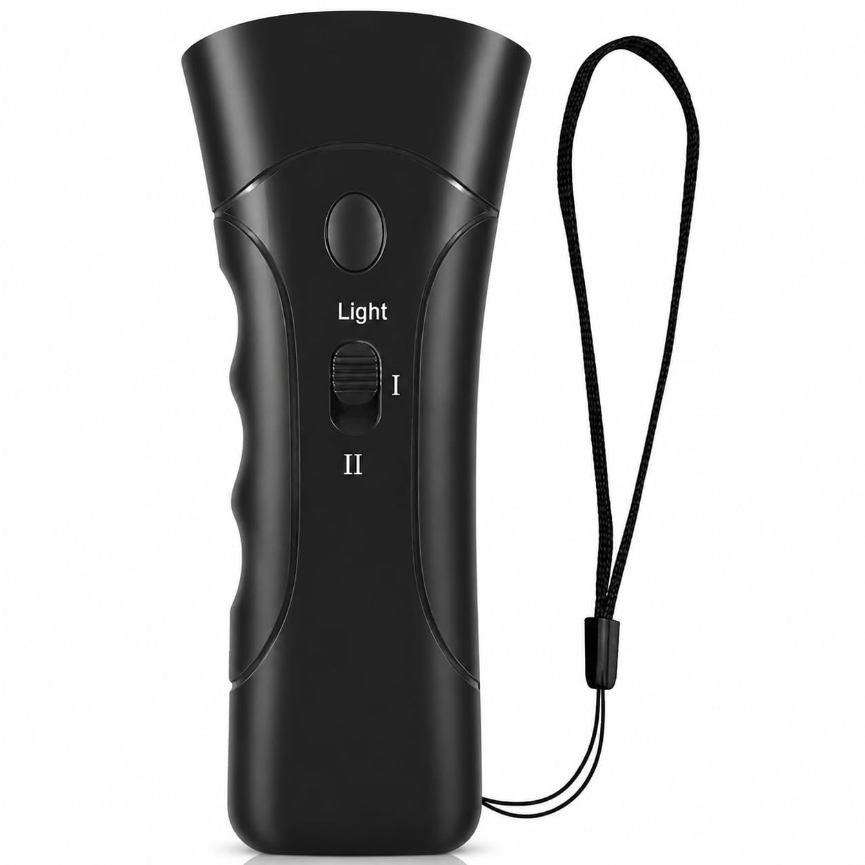 SNIKOX Super Ultrasonic Dog Chaser Handheld Ultrasonic Bark Control Trainer with Flashlight, Portable Dog Repellent for Walki