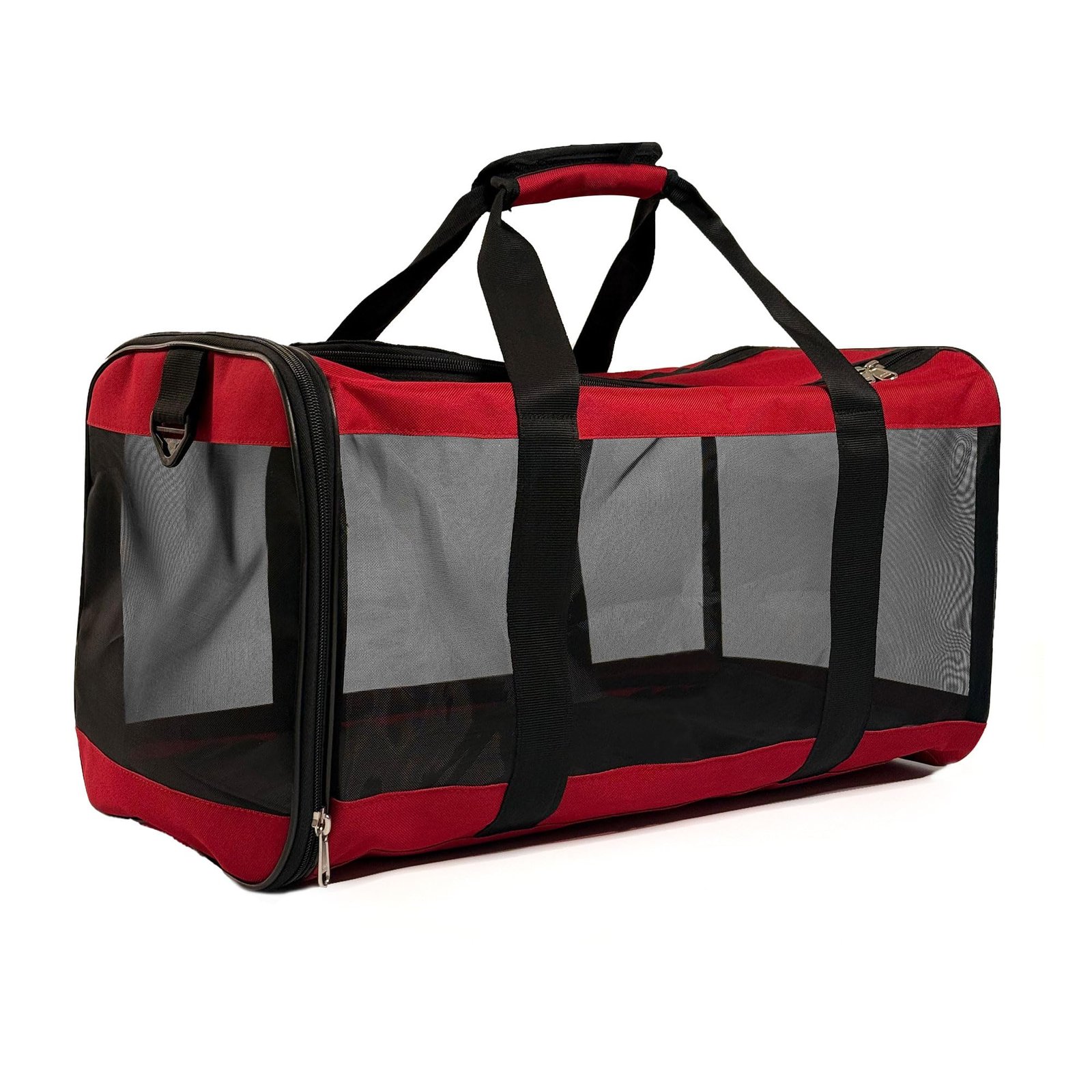Tailworld Large Soft-Sided Pet Carrier Bag for Cats & Dogs | Breathable Mesh, Lightweight & Foldable Travel Carrier | Comfort