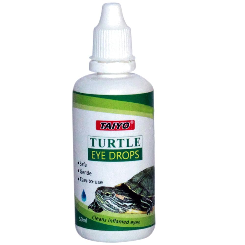 Taiyo Turtle Eye Drops 50ml | Supports Eye Comfort & Clarity in Turtles | Gentle Eye Hydration for Healthy Vision | Ideal for