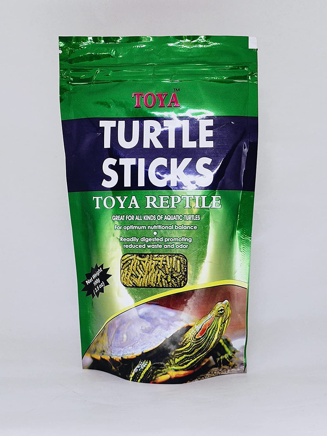 Toya Turtle Sticks 100g - Turtle Food - Great for All Kinds of Aquatic Turtles - for Optimum Nutritional Balance