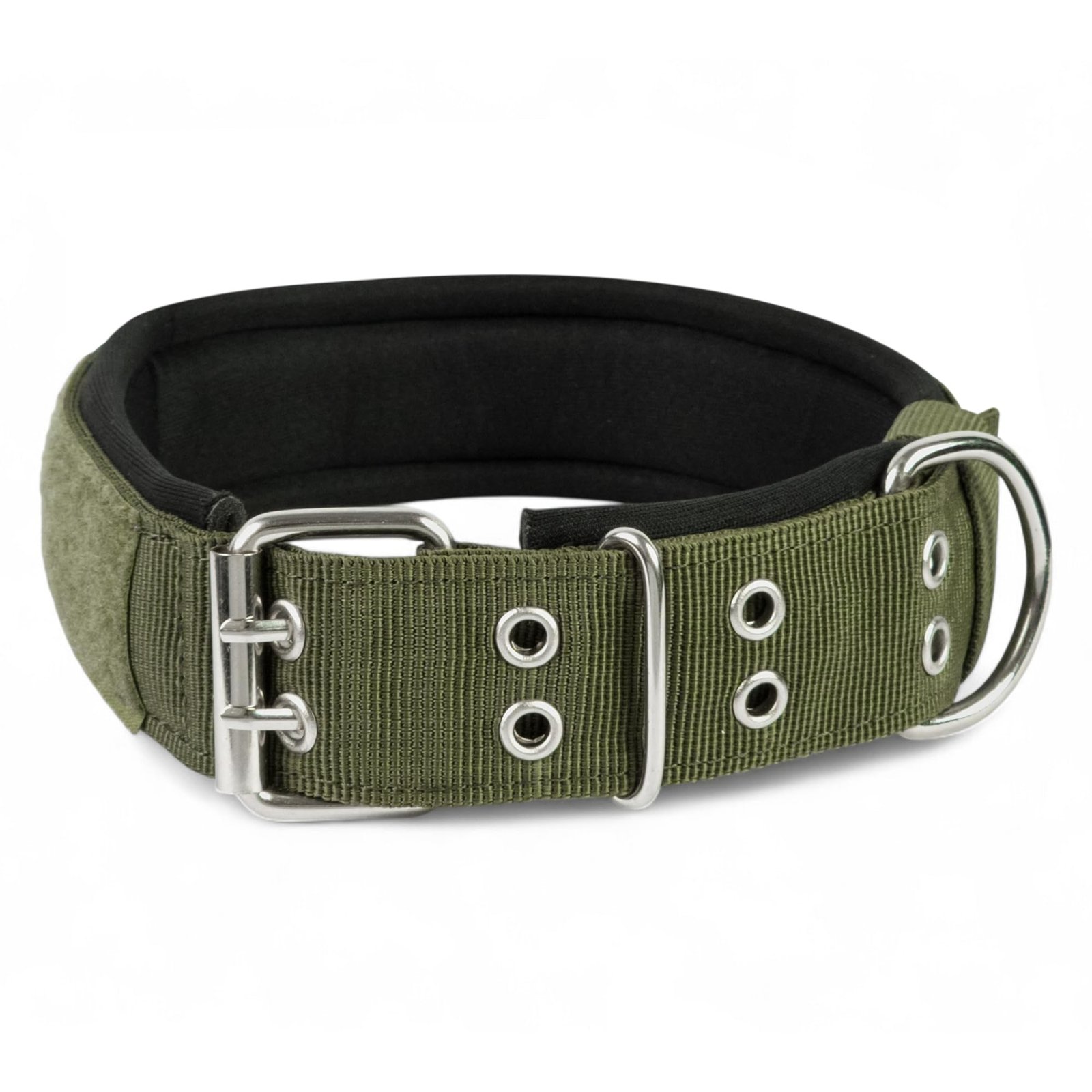 True Dawg Tactical Dog Collar Belt for Large Dogs, Military Grade Heavy Duty Dog Neck Collar Belt for Strong Big Dogs, Traini