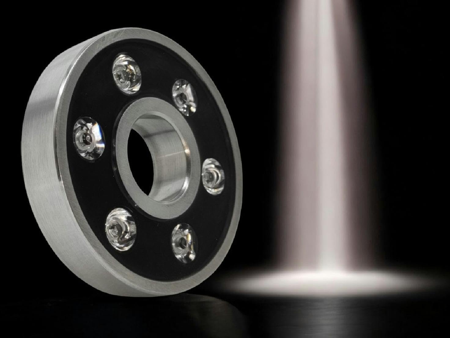 Tulsi Light Underwater Fountain LED Light, 6 LEDs, 12W IP68 Waterproof, Aluminium Body, Warm White Colour, 120mm Diameter (1