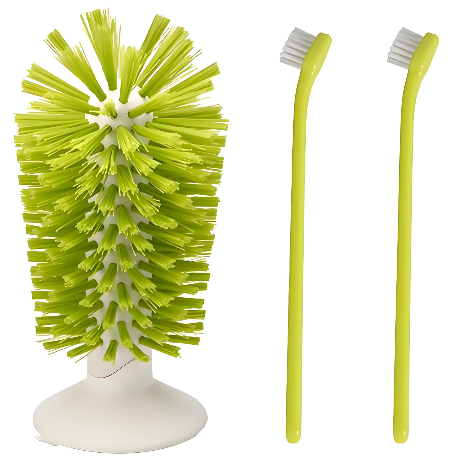 Turtle Brush with Suction Cup-Tortoise Shell Cleaner&Scratch Tool for Turtle Tanks-Aquatic Turtle Tank Accessories(3Pcs)
