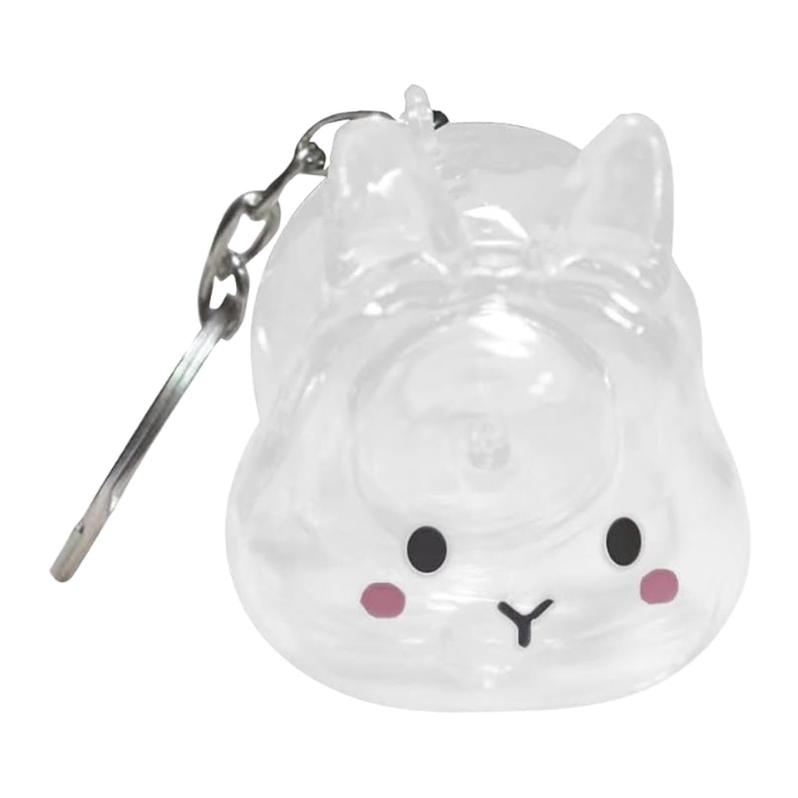 UJEAVETTE Pet Hair Collector Pet Memorial Gifts Keepsake Portable Memorial Storage Box Blush Rabbit