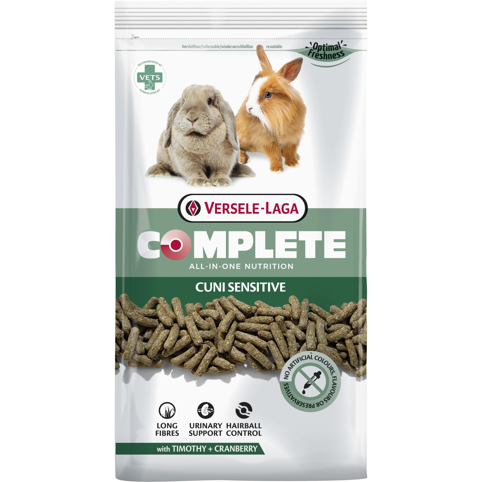 Versele Laga Complete Cuni Sensitive Easily digestible All-in-one Pellet for Sensitive Rabbits 1.75kg