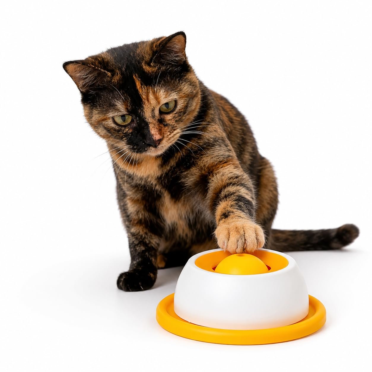 YellowCult Dog & Cat Licking Toy| Slow Feeder Puzzle for Pets| Food Grade, Durable & Non-Toxic| Perfect for Butter, Yogurt, W
