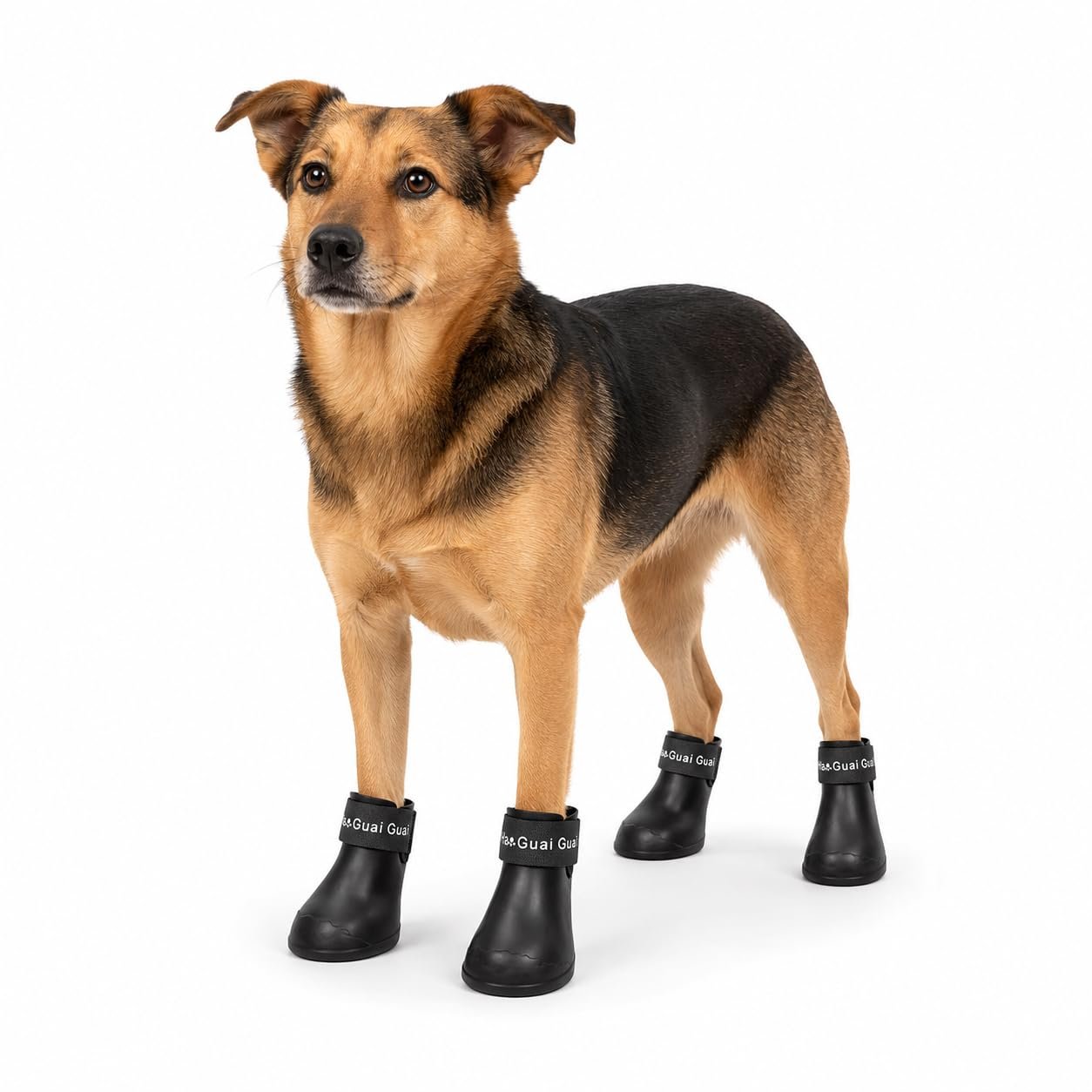 Yellowcult Dog Heat Shoes | Paw Covers for Hot Pavement Beach Sand | Adjustable Pet Boots | Paw Protector Anti Slip Dog Booti