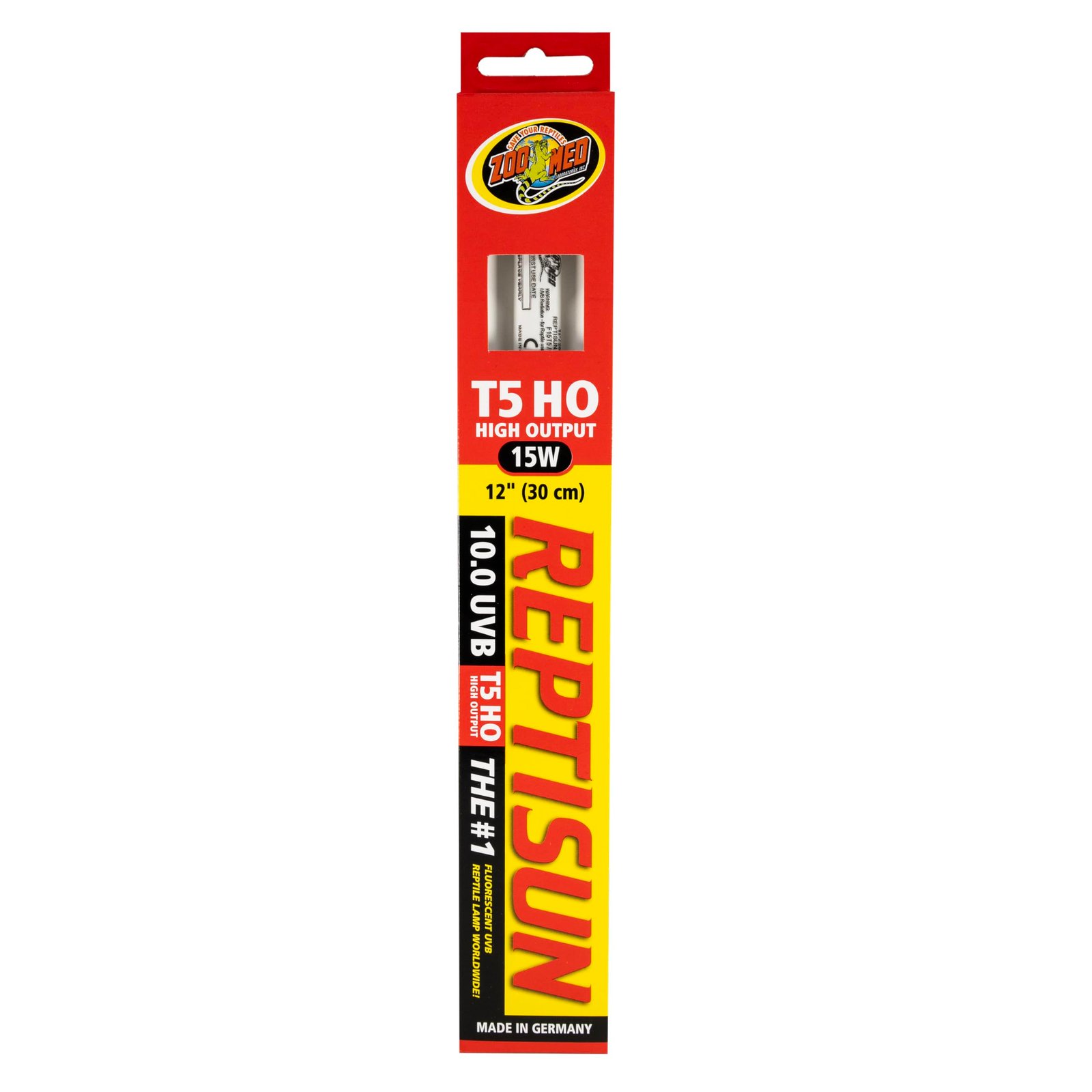 Zoo Med 26396 Reptisun 15W 10.0 T5-Ho Uvb Fluorescent Lamp, 12"